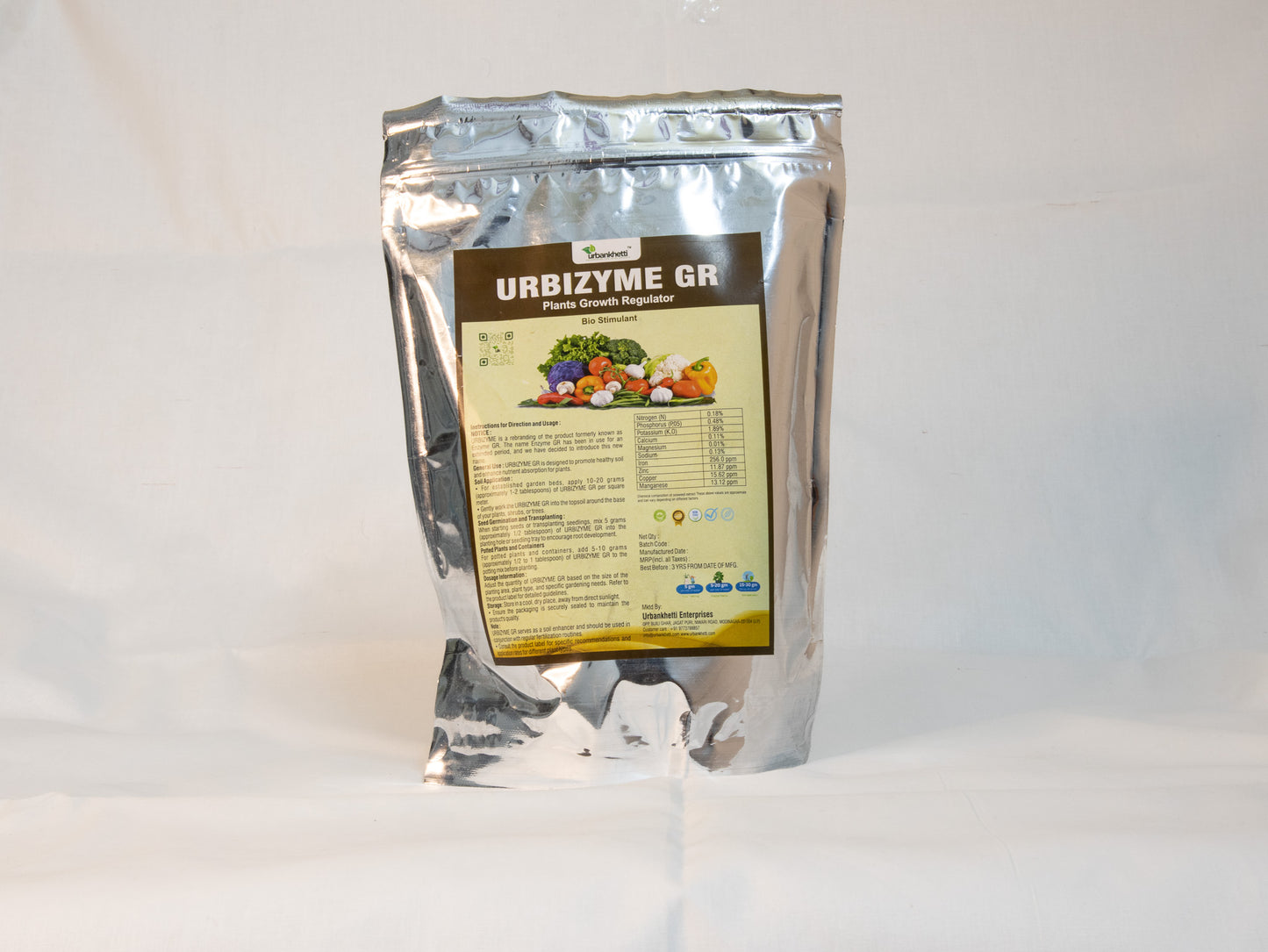 Urbizyme GR | Plants Growth Regulator | Bio Stimulant | Natural Organic NPK | Grow Greener | Healthier and Rich Plants